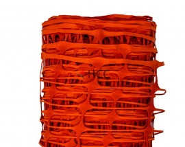 Сетка оградительная оранжевая 1,2х50 ЭКОНОМ (плоская георешетка)